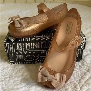 Mini Melissa pink girls shoes size 11